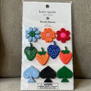 Kate Spade Bicycle Charms Set